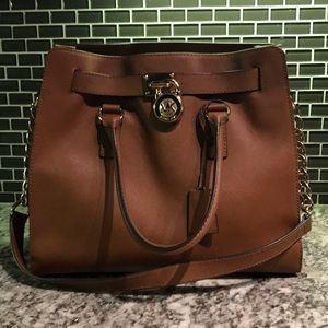 Michael Kors Large Hamilton Satchel